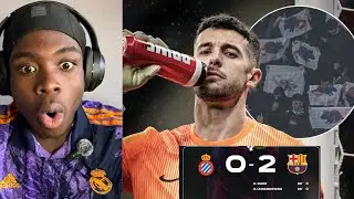 Joan garc&iacute;a Save Barcelona again -| Barcelona 2-0 Espanyol reaction one side beef 