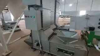 Seed cleaning processing line in Nigeria