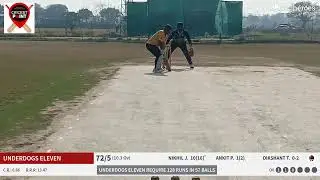 DIVINO STARZ vs Underdogs Eleven live cricket match | Cricket Point 2026 1st  Sunday Special Season