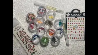 swarovski crystal nail art! unicorn lab unboxing!