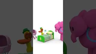 5️⃣ Five Little Aliens | Nursery Rhymes & Kids Songs - Pocoyo #shorts