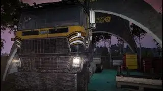Cab over Ford completes two laps at burning Mill