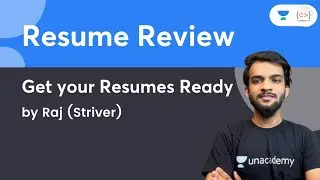 Resume Review By Striver | Get your Resumes Ready