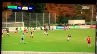 Young talent Mattias Verret FC PSV - FC Bayern Munich 2:0