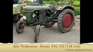 Alte Traktoren - Deutz  F1L 712 / 1 H (1958)