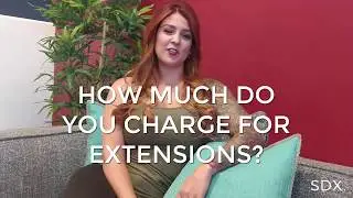 How much to charge for Tape in Hair Extensions