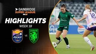 Carolina Ascent FC vs. Lexington SC | GAINBRIDGE SUPER LEAGUE | Week 18 Highlights
