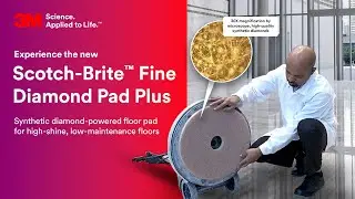 Introducing Scotch-Brite&trade; Fine Diamond Pad Plus: Revolutionize Marble Floor Polishing