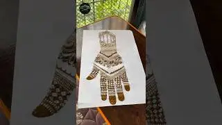 Back hand design 🌿✨ Minimal and easy ☘️✨ #art #heenaart #floralmehndidesign #backhandmehndidesign