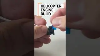 Engines & Tail Rotor Build &ndash; LEGO Emergency Rescue Helicopter 🚁 #shorts