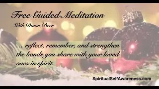 Build Your Spirit Room, and invite your past loved ones home for the holiday