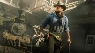 Red Dead Redemtion 2 [ First Train Robbery ]