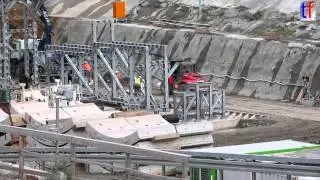 Stuttgart 21 - Fildertunnel, Portal Stuttgart-Fasanenhof, Germany, 02.09.2014.