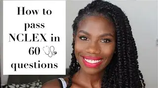 How to PASS NCLEX-RN in 60 QUESTIONS | UWORLD Percentage | NCLEX Advice & Tips