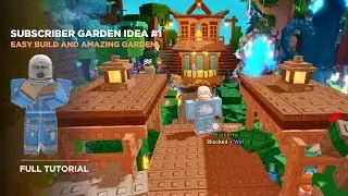 Japanese house + Magical Portal🤩 | easy garden design - grow a garden