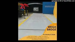 Legal for trade weighbridge vehicle scales in Kampala Uganda