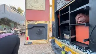 VAN BUILD VLOG || Finishing Touches on Garage Area 