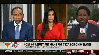 FIRST TAKE | Arch Manning will outplay Julian Sayin - Stephen A. preview CFB Wk 1: Texas vs Ohio St