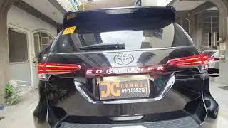 FORTUNER V UPGRADE BASIC ACCESSORIES BY JC GARAGE