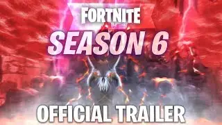 Fortnite Season 6 - ANNOUNCE TRAILER (concept, loot lake volcano, cube event, dark world, Ragnarok)