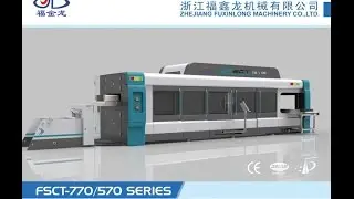 Automatic  Pressure and vacuum Multi station Thermoforming Machine in 2016 Chinaplas