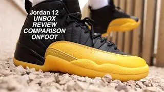 (Gifted) Jordan 12 University Gold Review Unbox On Foot