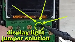 itel 5611 display light solution || itel 5611 display light jumper sullation
