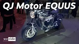 NUOVA QJ MOTOR SRV 600 VH EQUUS | LIVE @ EICMA 2025