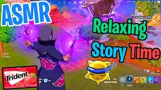 ASMR Gaming 😴 Fortnite Story Time iPhone Adventures! Relaxing Gum Chewing 🎮🎧 Controller Sounds 💤