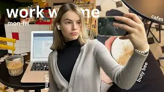 week in my life | Vilnius vlog (coffee shops, lots of work and exercising)