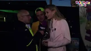 Lorenz B&uuml;ffel und Carolina Noeding im Interview bei Bremen Ol&eacute; 2019