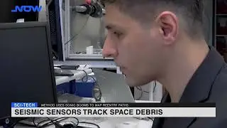 Seismic sensors track space debris