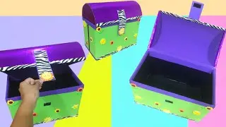 How to make a treasure chest / School craft