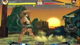 Super Street fighter 4 - LORD VADER 2000 (E.Honda) vs. spacewhalebuddha  (Akuma) (360 Battles)