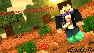 Godzilla | Minecraft PvP, MLG, TNT Boost Highlights
