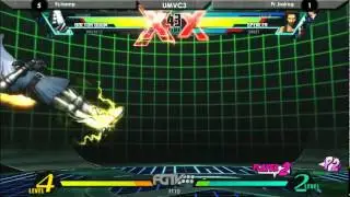 FGTVLive UMvC3 (4/24/12) Sessions - Filipino Champ vs. PR Balrog FT10