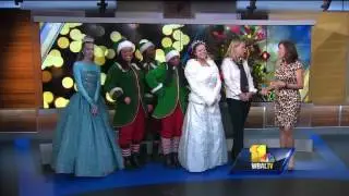 Video: Six Flags America transforms into winter wonderland