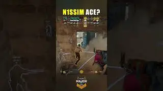 N1ssim получает ACE с TEAM KILL!😂💥#cs2 #gamingshorts