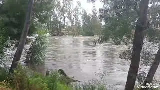 Flow dynamics of the river 