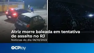 Atriz morre baleada em tentativa de assalto no RJ