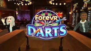 ForeVR Darts Gameplay Trailer - Oculus Quest & Quest 2! Play with Hands or Controllers!