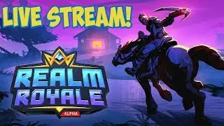 Realm Royale! First Time Playing Live Stream! + Honest Review!