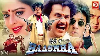 Baashha (HD)- Superhit Blockbuster Hindi Dubbed Love Story Action Full Movies | Rajinikanth, Nagma