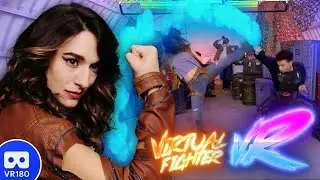 Real Life Street Fighter in VR