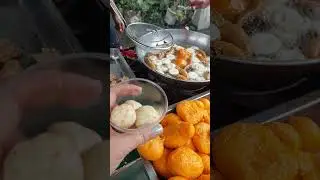 Satisfying Spicy Squid ball with Quail Egg #asmr #shorts #satisfying #quaileggs #squidballs