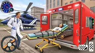 Real Police Van Ambulance Rescue Driving Simulator 911 US Emergency Van Game 2026 Android Gameplay