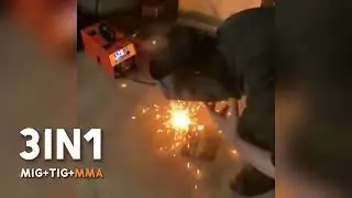 HITBOX HBM200 3‑in‑1 Gasless MIG / Lift‑TIG / MMA Welding Machine