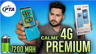 Calme 4G Premium Unboxing | Calme 4G Premium 7200Mah Big Battery 3.5