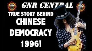 Guns N' Roses: Правдивая история китайской демократии 1996 года! Слэш уходит