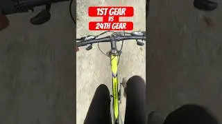 Cambio Eton Cycle 24 Gear VS 1 Gear Difference #mtb #mtbreview #mountainbike #gearcycle #cycleride